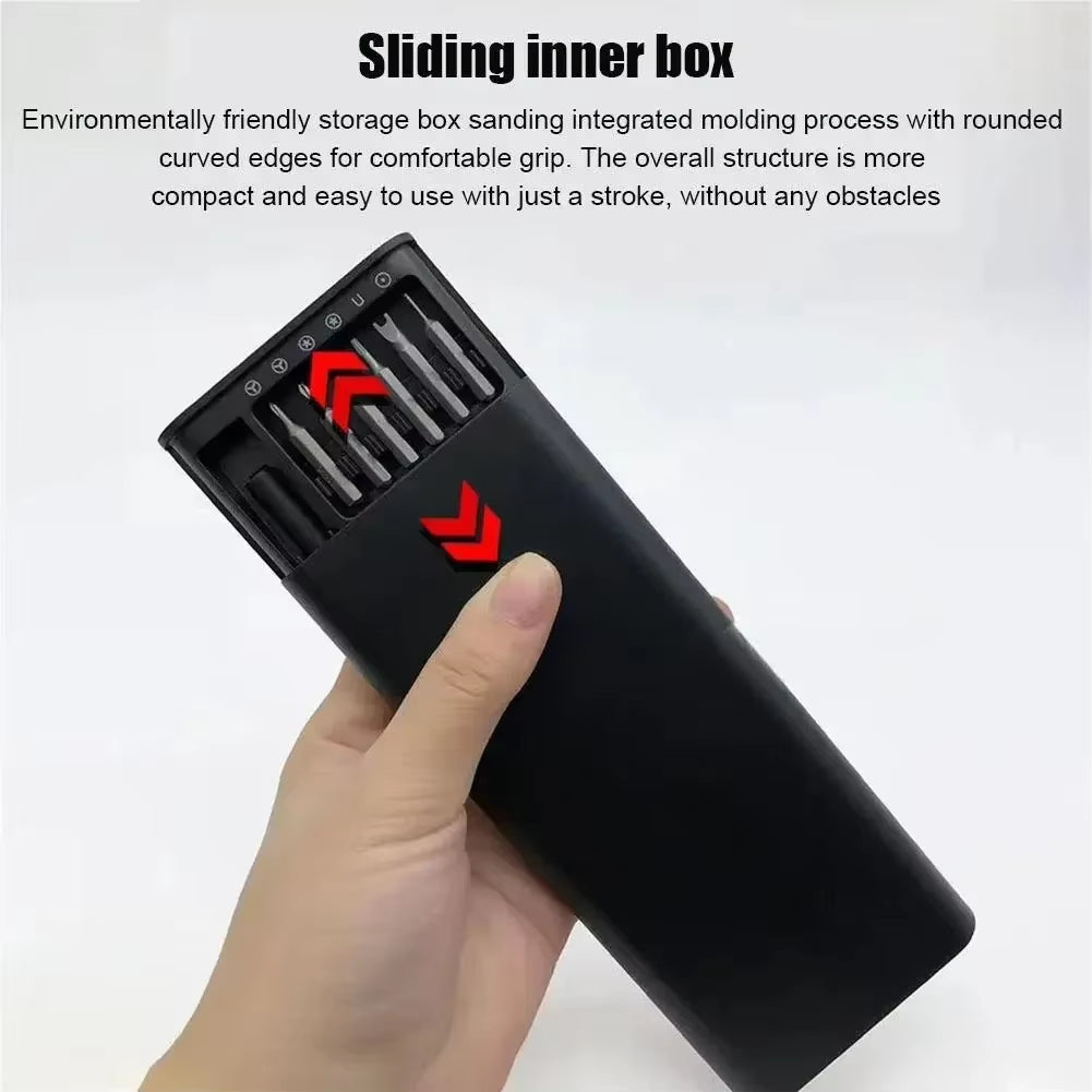 24-In-1 Precision Screwdriver Set Mini Repair Tool Kit for Camera Laptop Phone Glasses Game Console Watch Maintenance