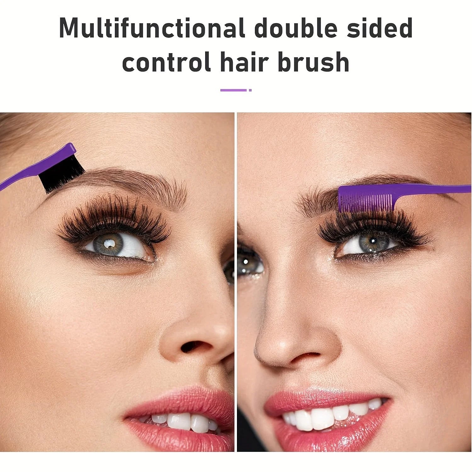 12Pcs/Set Hair Styling Comb Set, Detangling Hair Brush for All Hair Types, Detangler Brush Teasing Hair Brush Rat Tail Comb Edge Brush, Silicone Scalp Massager Shampoo Brush for Shower-Pink