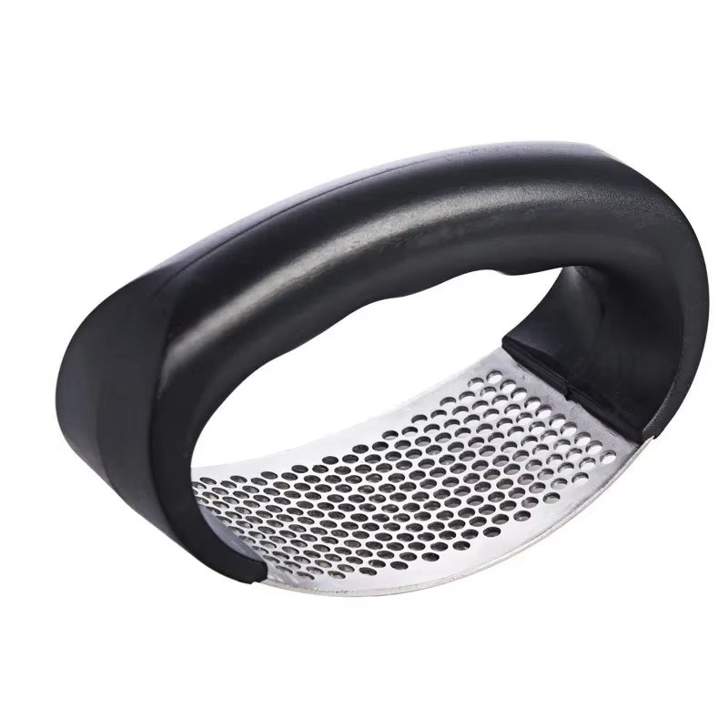 Stainless Steel Garlic Press Crusher Manual Garlic Chopper Garlic Chopping Tools Fruits and Vegetables Kitchen Gadget