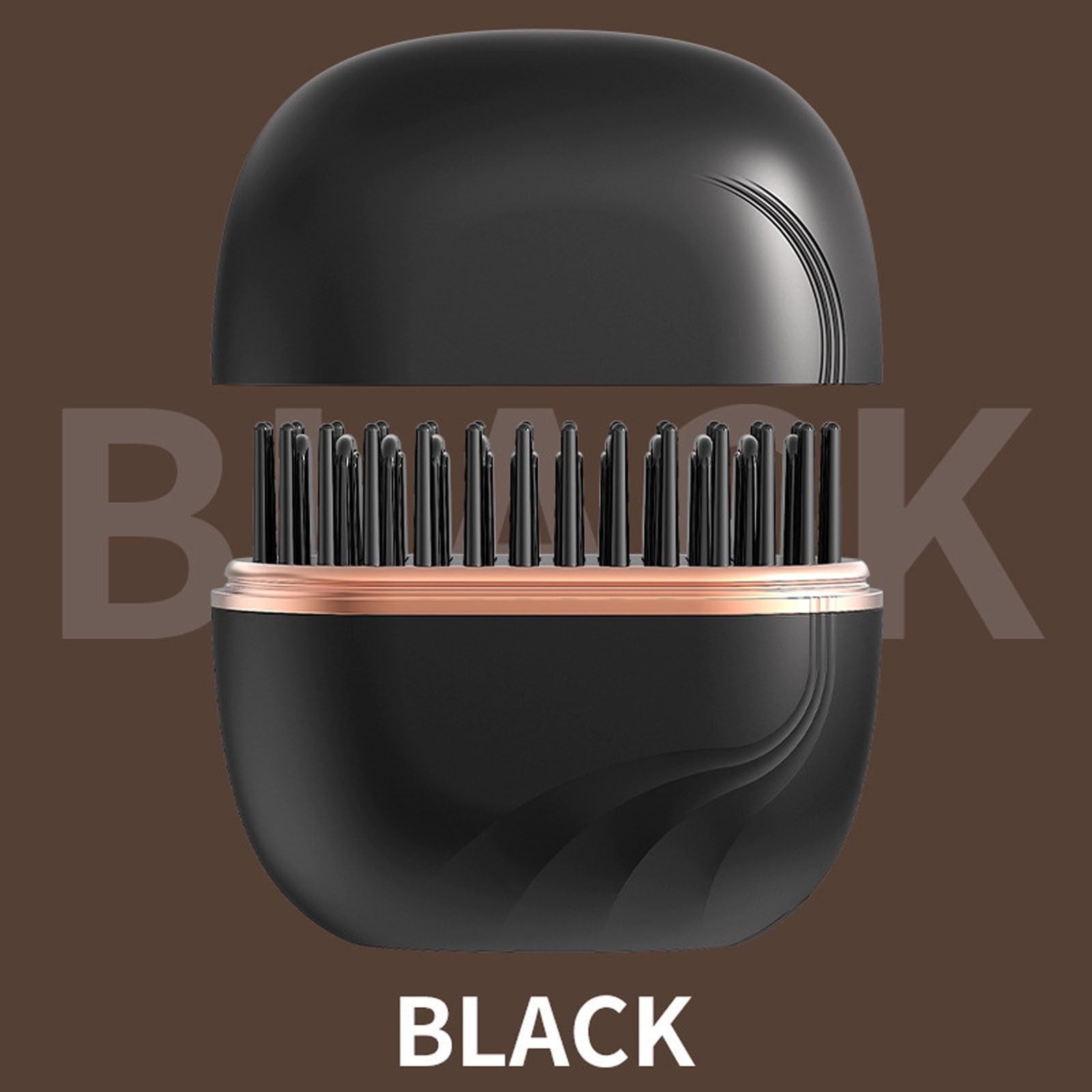 Wireless Mini Hair Straightener Brush | Portable No-Damage Styling Comb with 3 Heat Settings 160°F-392°F | Lcd Display & Fast Charging | 60+ Min Battery Life | Travel Hair Care Tool