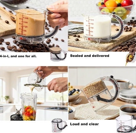 4-in-1 Adjustable Measuring Cup