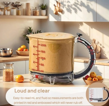 4-in-1 Adjustable Measuring Cup