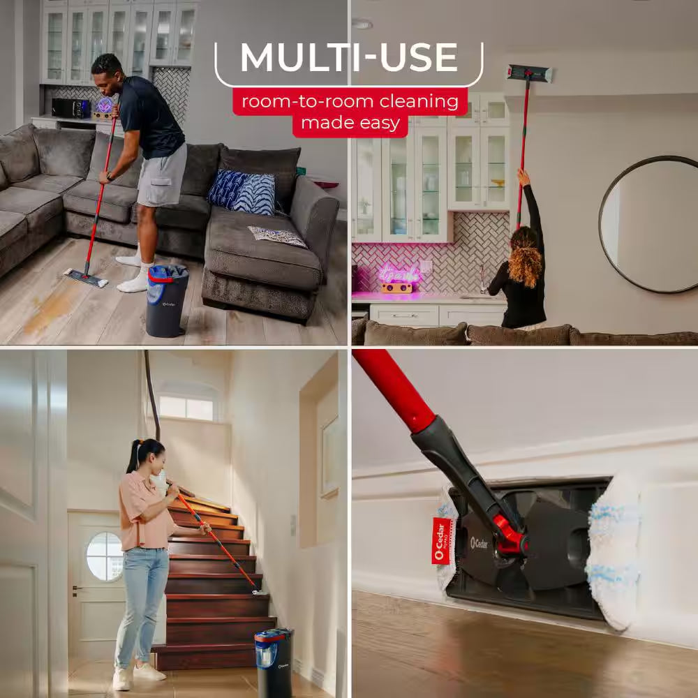 H2Pro Microfiber Flat Mop System